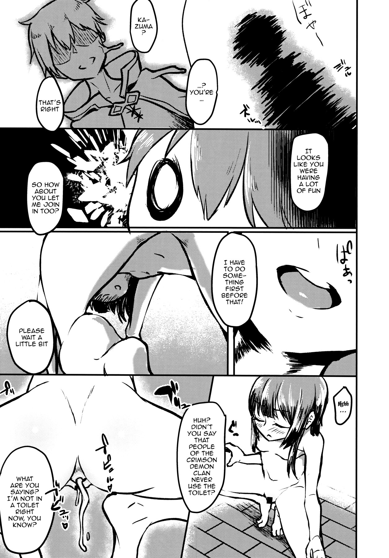 Hentai Manga Comic-Megumin vs Hypno Slime-Read-14